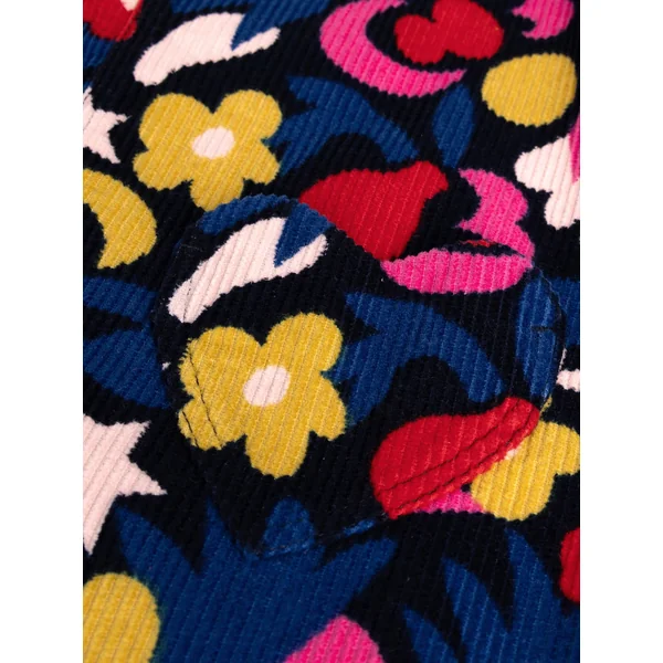 Robe en velours côtelé imprimé coloré pour fille - Soins Bébé Naturels & Produits Maman Après Naissance