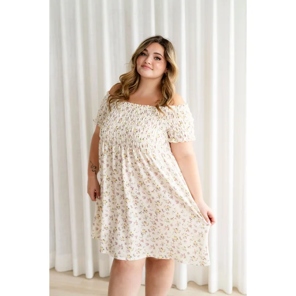 Robe fleurie CÉLINA - floral vintage