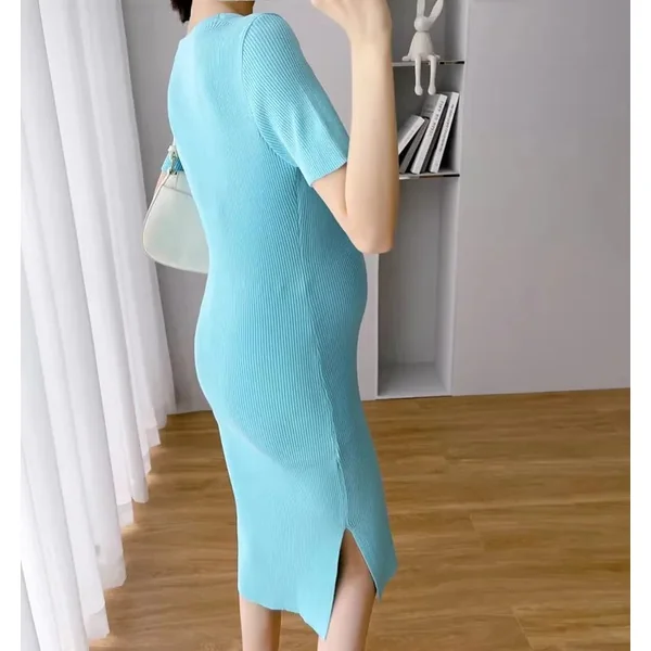 Robe Grossesse Col Carré