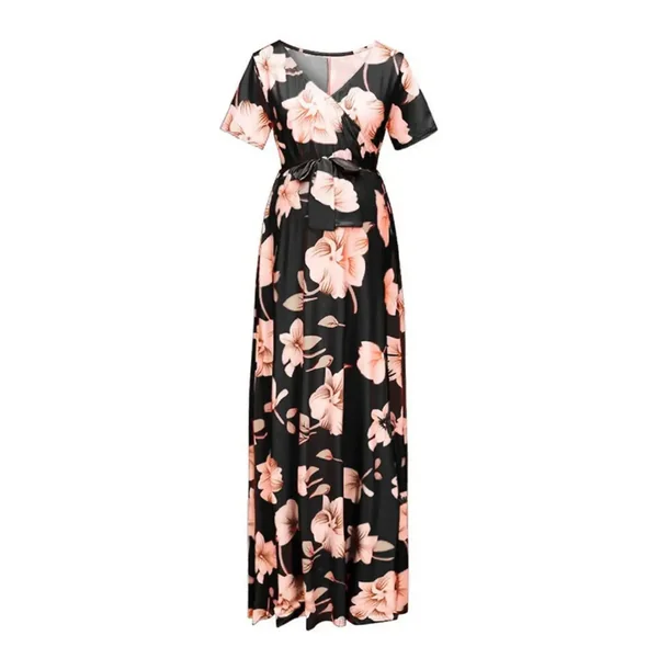 Robe Grossesse Habillée Longue Floral