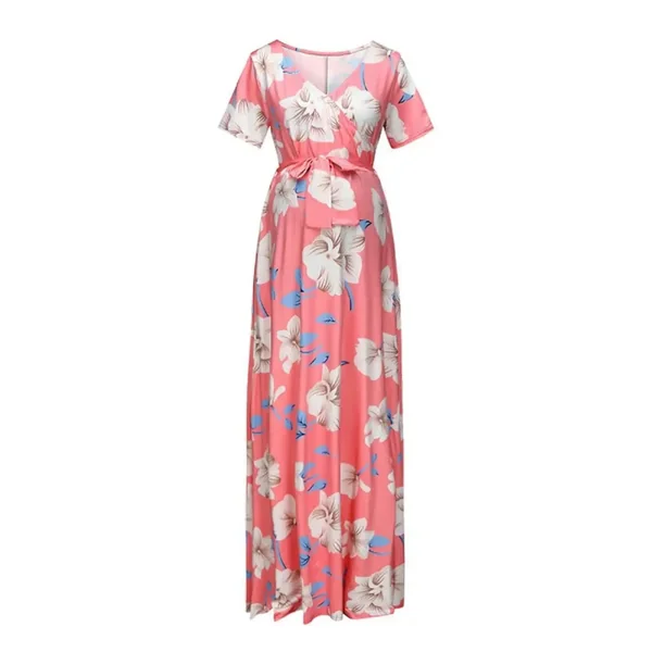 Robe Grossesse Habillée Longue Floral