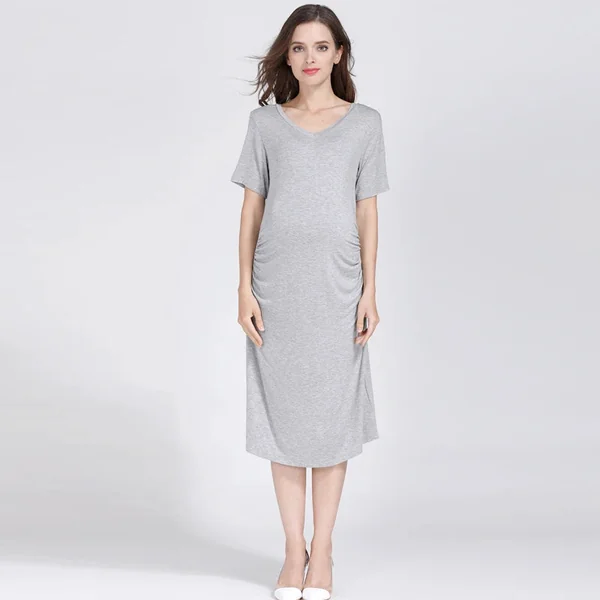 Robe Grossesse Longue Coton