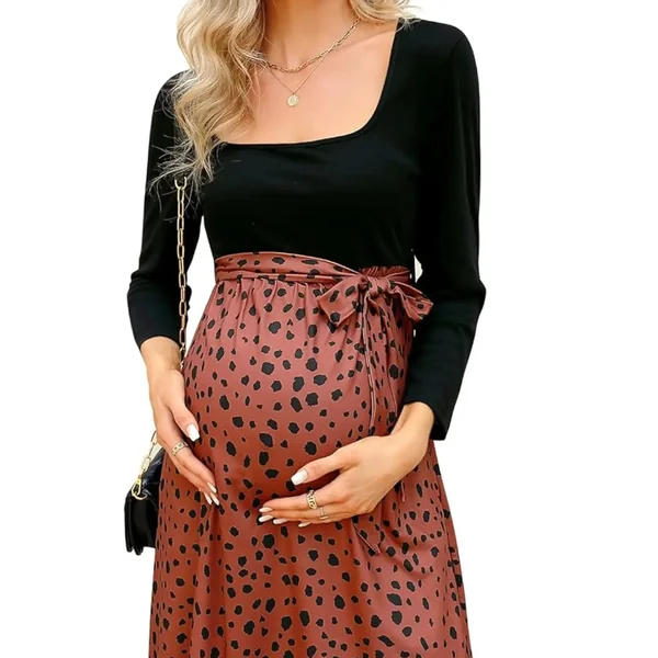 Robe Grossesse Léopard