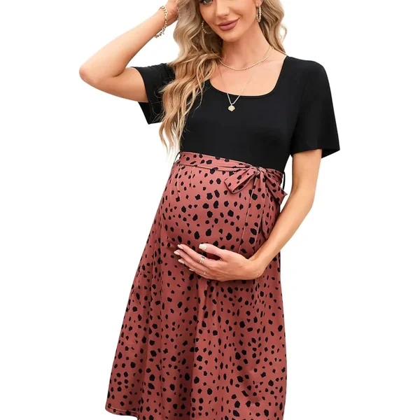 Robe Grossesse Léopard