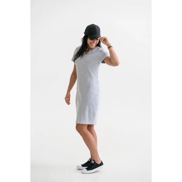 Robe INTRIGUE - gris pâle mix