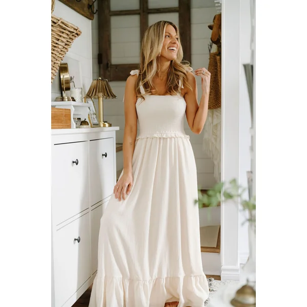 Robe LARISSA 2.0 - ivoire doux