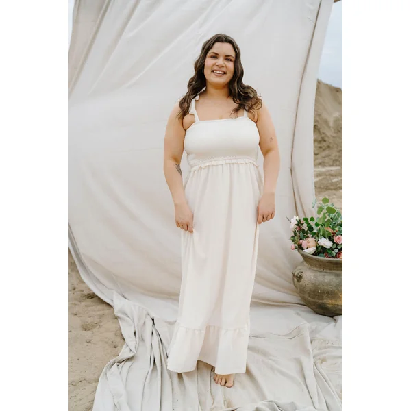 Robe LARISSA 2.0 - ivoire doux