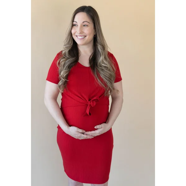 Robe LIANE - rouge scarlet