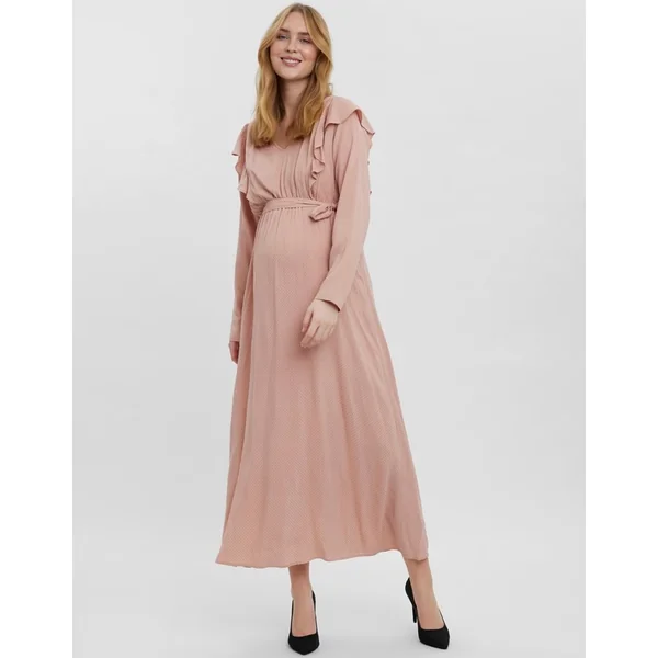 Robe longue de grossesse et allaitement Mary - Mamalicious - Reste M