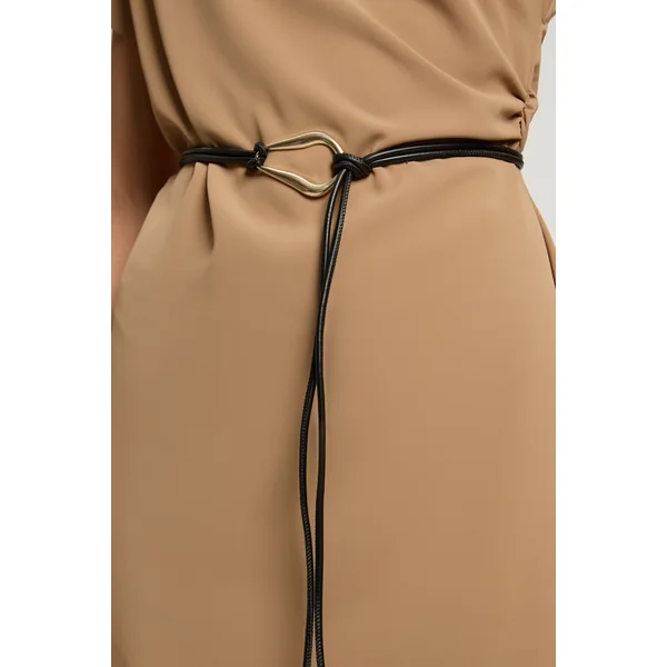 Robe Longue En Crêpe Extensible
