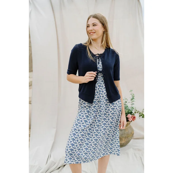 Robe MALIBU 2.0 - bleu antique