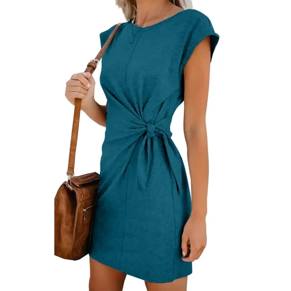Robe Midi Grossesse Habillée Nouée