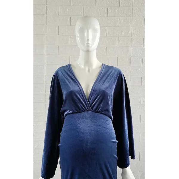 Robe photo grossesse velours