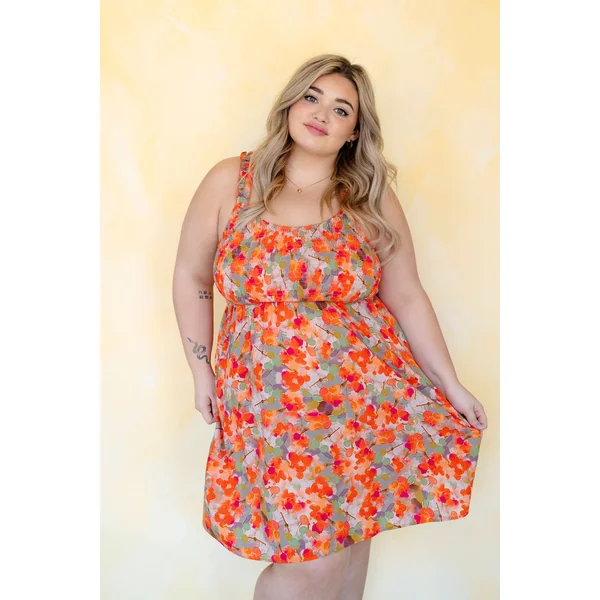 Robe ROSA - orange sensation