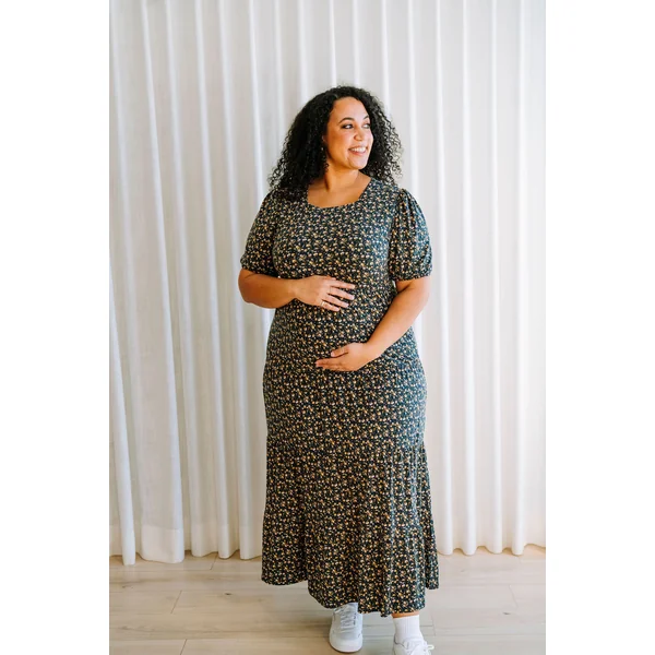 Robe ROSANNA - floral champêtre