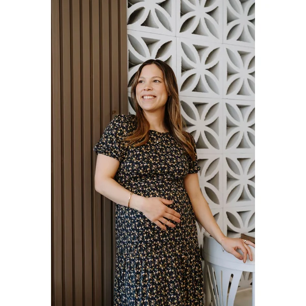 Robe ROSANNA - floral champêtre