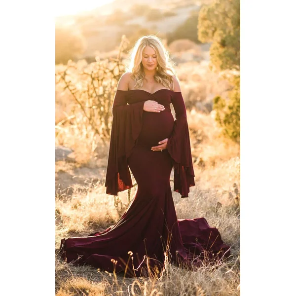 Robe Shooting Grossesse Hiver