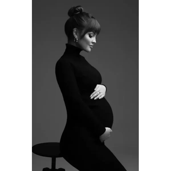 Robe Shooting Grossesse Noir