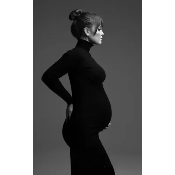 Robe Shooting Grossesse Noir