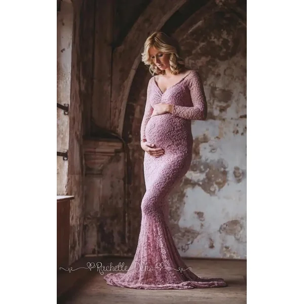 Robe Shooting Grossesse Sirène