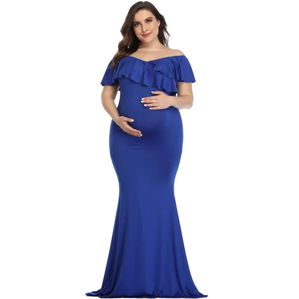 Robe Sirène Grossesse Cérémonie