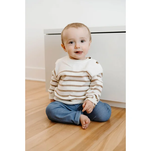 ROSE & LÉO - Legging effet denim - petit ciel