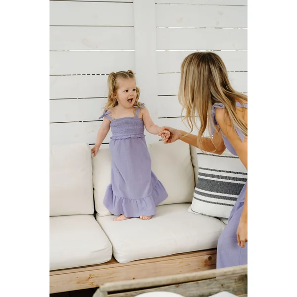 ROSE & LÉO - Robe mini LARISSA - lilas