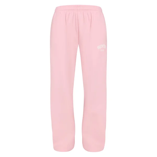 Rose Tendre Pantalon De Jogging À Revers Plt Sports Club