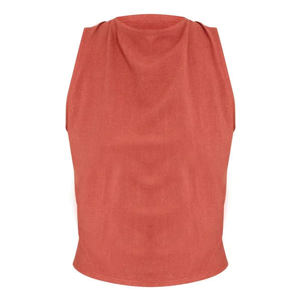 Rouille Haut Sans Manches Long