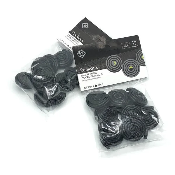 Rouleaux de réglisse douce 100g