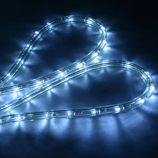 Ruban Lumineux 360 LED 30m Flexible Puissance 55W Tension 220V, 36 LED/m, 15 000 h, Dia 10,5mm, angle 360°, Blanc