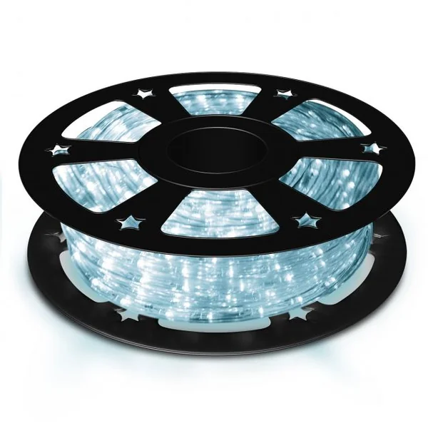 Ruban Lumineux 360 LED 30m Flexible Puissance 55W Tension 220V, 36 LED/m, 15 000 h, Dia 10,5mm, angle 360°, Blanc