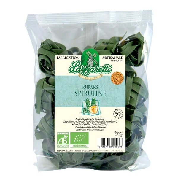 Rubans aux oeufs spiruline 250g