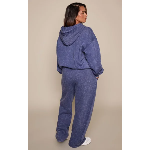 Russian Navy Prettylittlething Shape Jogging Large À Jambes Évasées