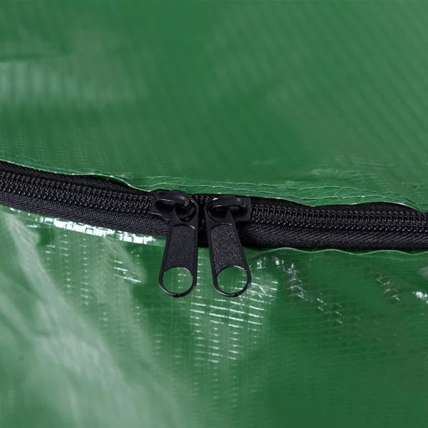 Réservoir Pliable 200L avec Récipient de Stockage d'Eau Filtre Robinet en PVC et ABS, 60x72cm Vert