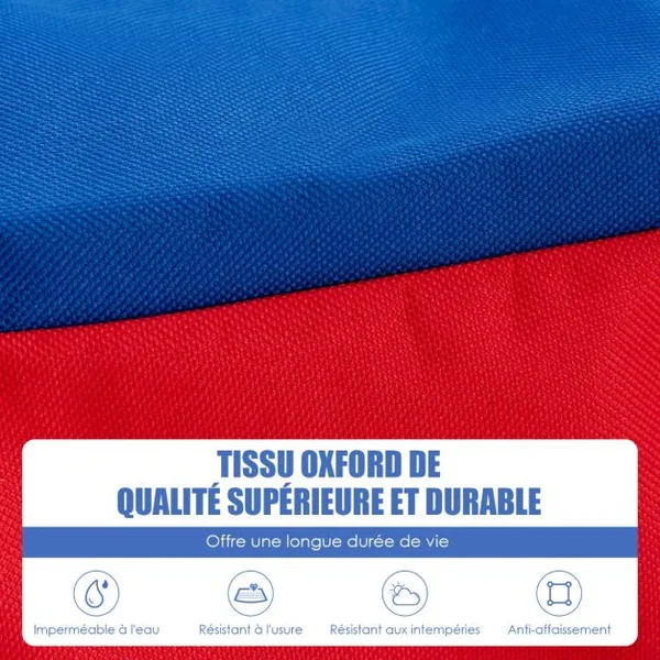 Sac de Rangement pour Jeu Géant Puissance 4 en Tissu Oxford 84 cm pour Jeu Jumbo Jeu Non Inclus 84 x 35 x 23 cm