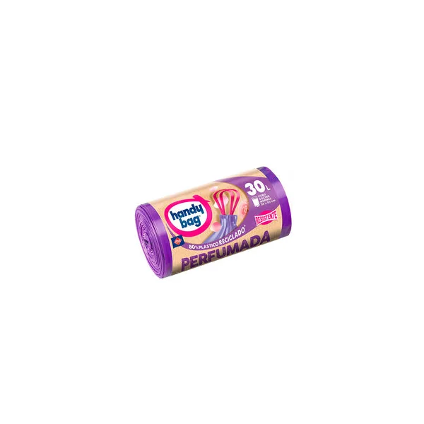 Sac poubelle parfumé et résistant de 30 litres