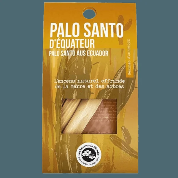 Sachet bâtonnets encents relaxant Palo Santo