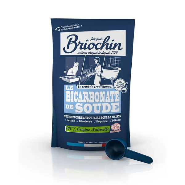 Sachet de bicarbonate de soude 500g - BRIOCHIN