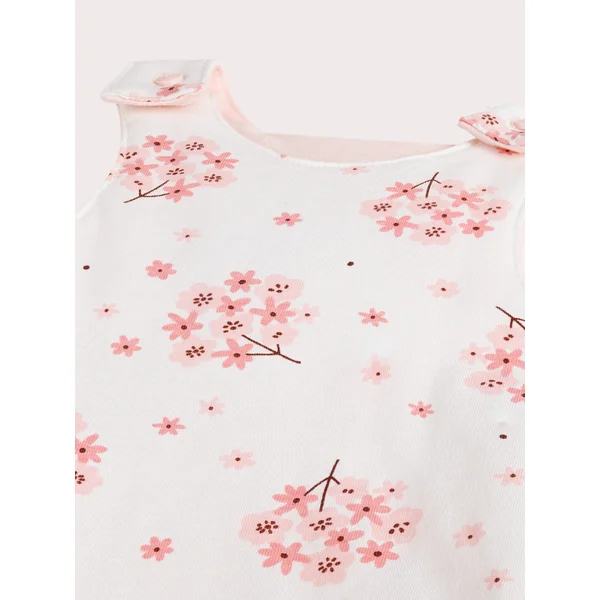 Salopette naissance réversible rose pour fille - Soins Bébé Naturels & Produits Maman Après Naissance