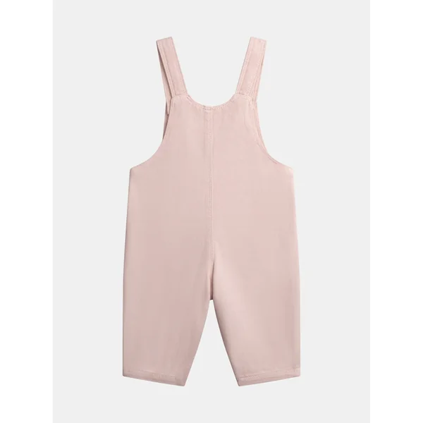 Salopette rose vintage avec broderie citron pour bébé fille - Soins Bébé Naturels & Produits Maman Après Naissance