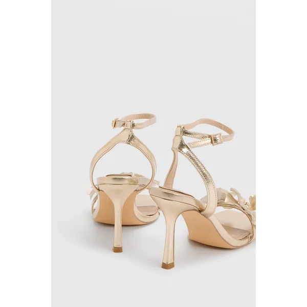 Sandales À Talons Aiguilles Hauts Primrose En Synthétiquecuir Avec Corsage