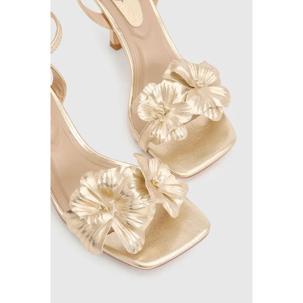 Sandales À Talons Aiguilles Hauts Primrose En Synthétiquecuir Avec Corsage