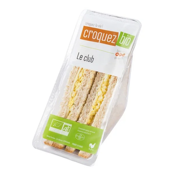 Sandwich Le Club oeuf comté (2) 135g