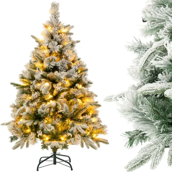 Sapin de Noël Artificiel de 136cm avec 150 Lumières LED