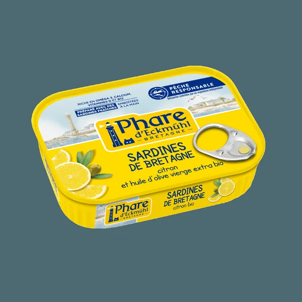 Sardine Huile Olive Citron