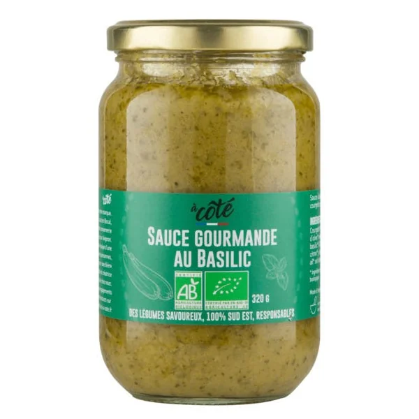 Sauce gourmande au basilic - 320g