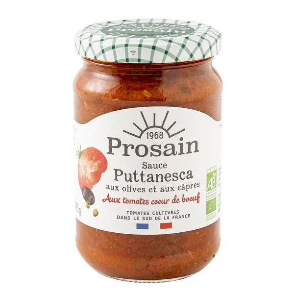 Sauce tomate puttanesca coeur boeuf 295g