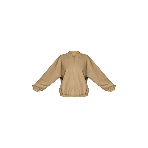 Sauge Bomber Interlock Brodé