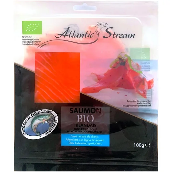 Saumon fumé - 4 tranches 100g